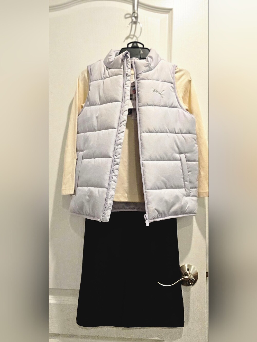 Puma Girl's 3-piece Vest Active Set Size Small (6-7)